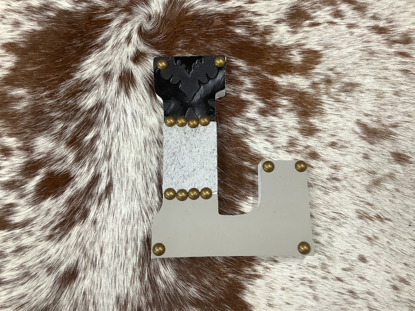Wooden initial