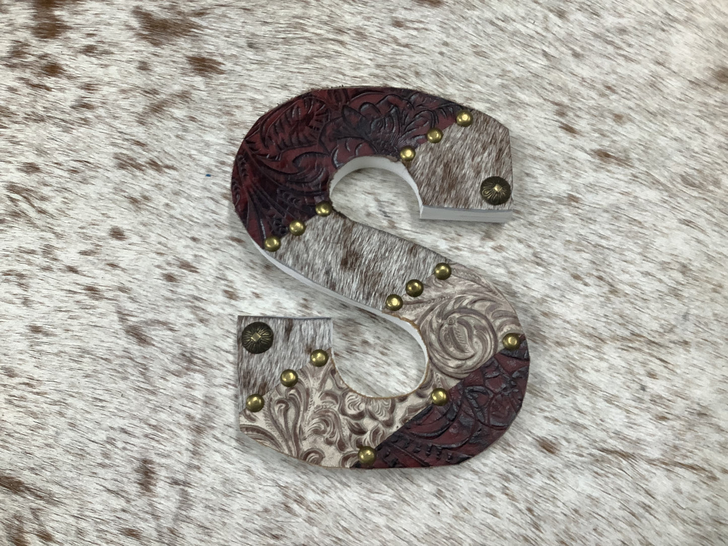 Wooden initial